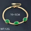4 pcs Luxury Emerald Necklace Set - Image 2