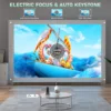 Electric Focus 16000L Portable Mini Projector – Full HD 1080P, WiFi 6 & Bluetooth - Image 2