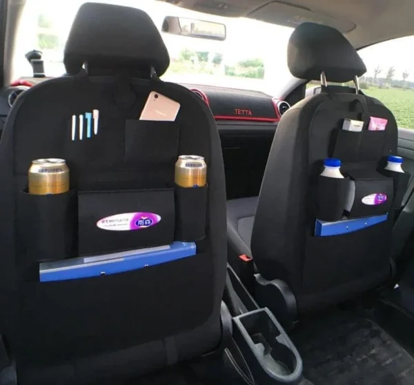 Elegant Car Seat Back Organizer - Image 3