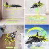 Flying Plane for Kids – LED Lights, Easy to Throw & Glide - Image 2