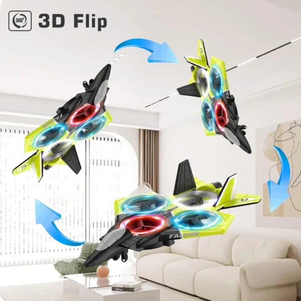 Flying Plane for Kids – LED Lights, Easy to Throw & Glide - Image 3
