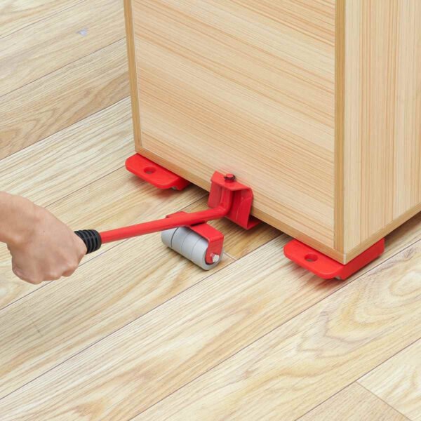 Furniture Lifter Mover Tool Set – 5PCS Heavy-Duty Lifting Wheels for Easy Moving - Image 5