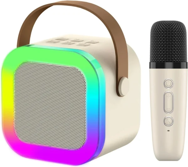 Karaoke Mic Machine for Kids – Wireless Mic & Speaker, Fun Singing Toy