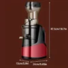 Denx Slow Citrus Juicer – Cold Press, 1L-1.5L, Non-Slip Base, Easy Clean, Multi-Filter, Ice Cream Function - Image 4